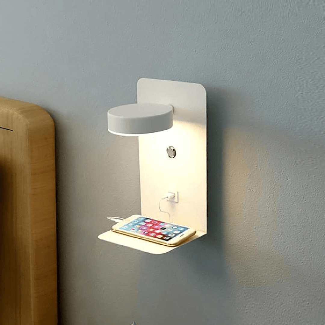 Lampka nocna 330° obrotowa z funkcją ładowania – widok produktu 2 | Ionotix