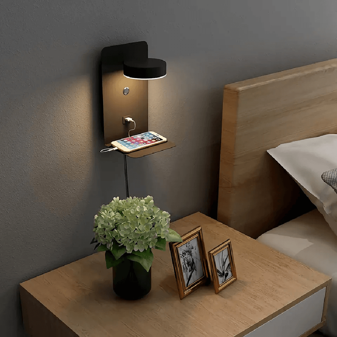 Lampka nocna 330° obrotowa z funkcją ładowania – widok produktu 5 | Ionotix