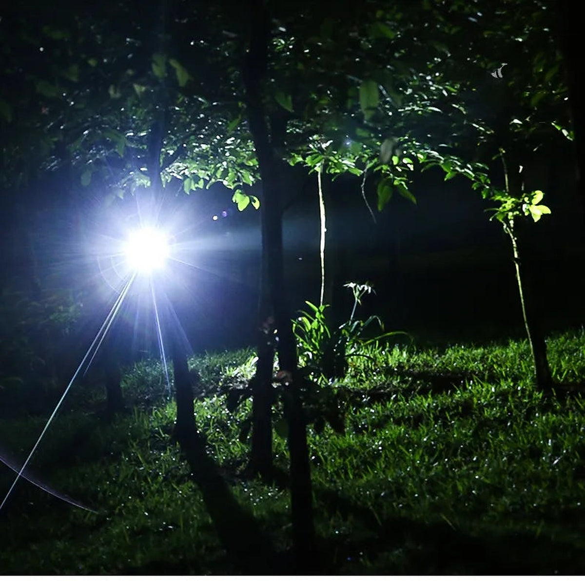 Latarka czołowa LED 2000 lumenów z zoomem - USB – widok produktu 5 | Ionotix
