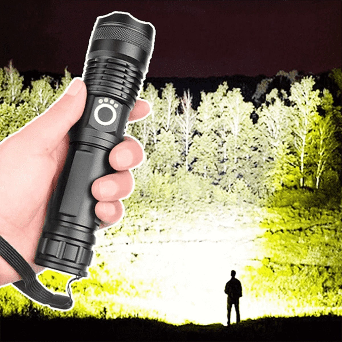 Latarka LED XHP50.2 - zoom – widok produktu 2 | Ionotix