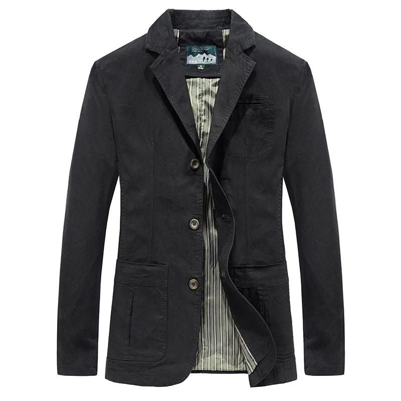 Marynarka męska lekka casual - nieformalny krój – widok produktu 2 | Ionotix