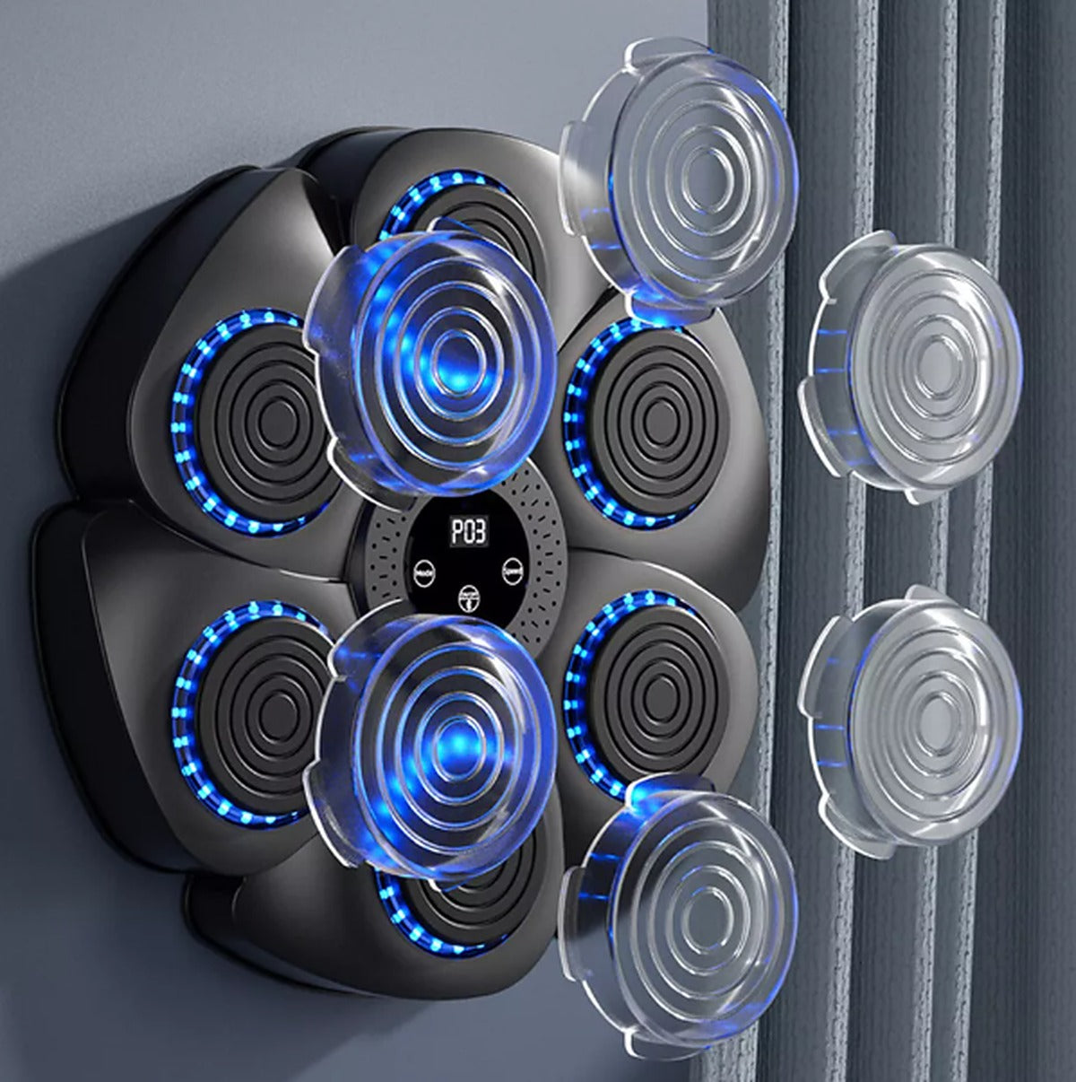 Maszyna bokserska z celownikiem LED - Bluetooth – widok produktu 5 | Ionotix