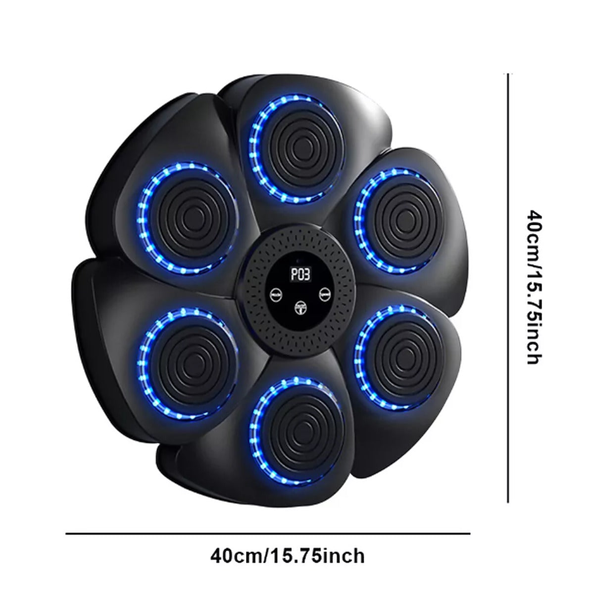 Maszyna bokserska z celownikiem LED - Bluetooth – widok produktu 7 | Ionotix