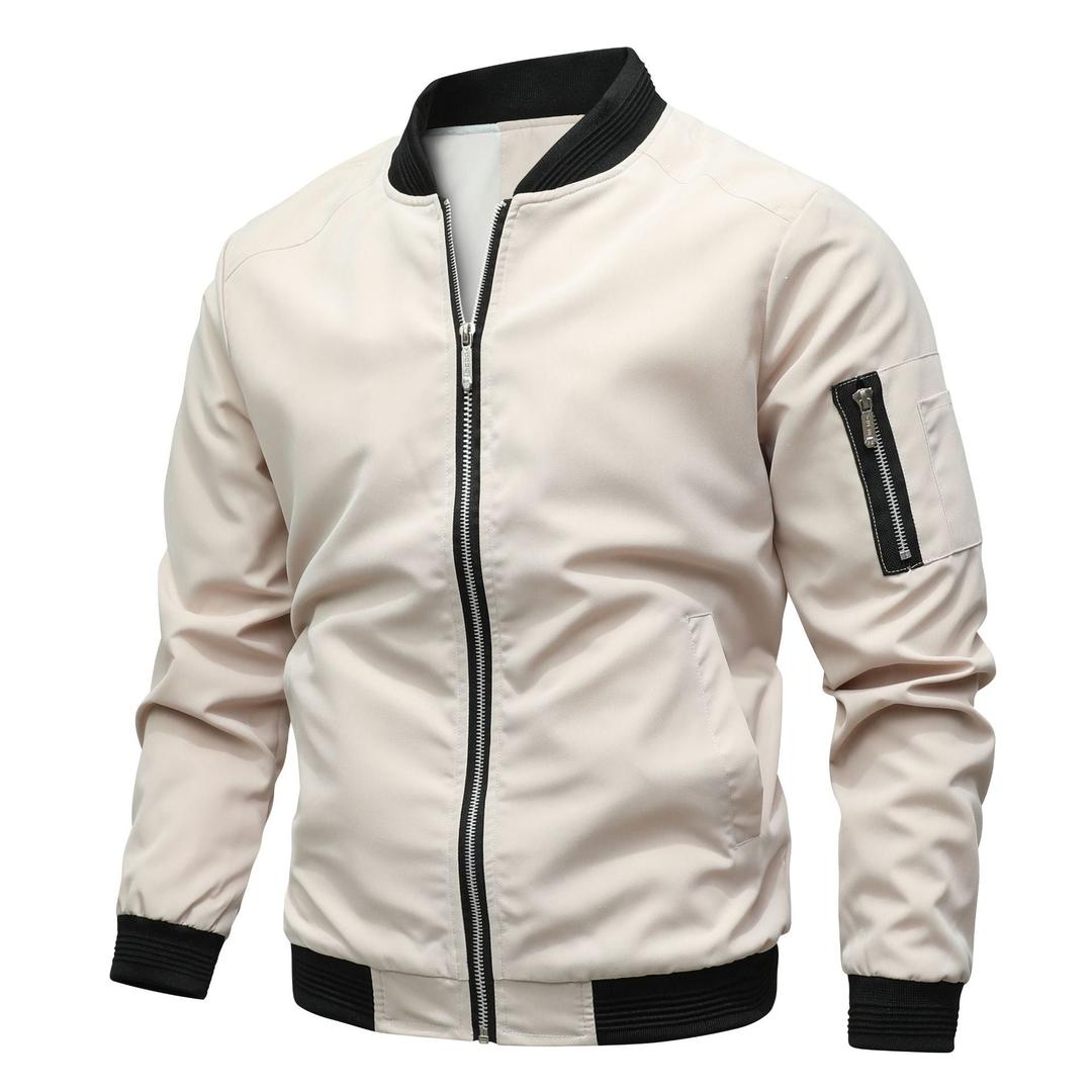 Męska Casualowa Krótka Kurtka Bomber – Zimowa – widok produktu 1 | Ionotix