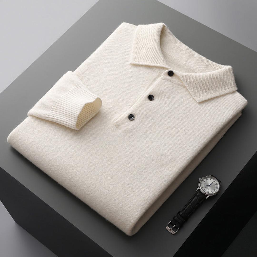 Męski Kaszmirowy Sweter – Stylowy – widok produktu 1 | Ionotix