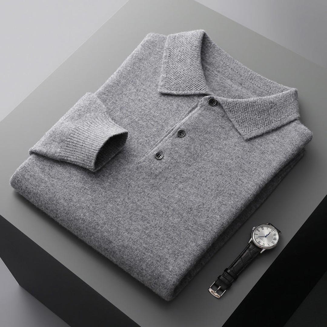 Męski Kaszmirowy Sweter – Stylowy – widok produktu 2 | Ionotix