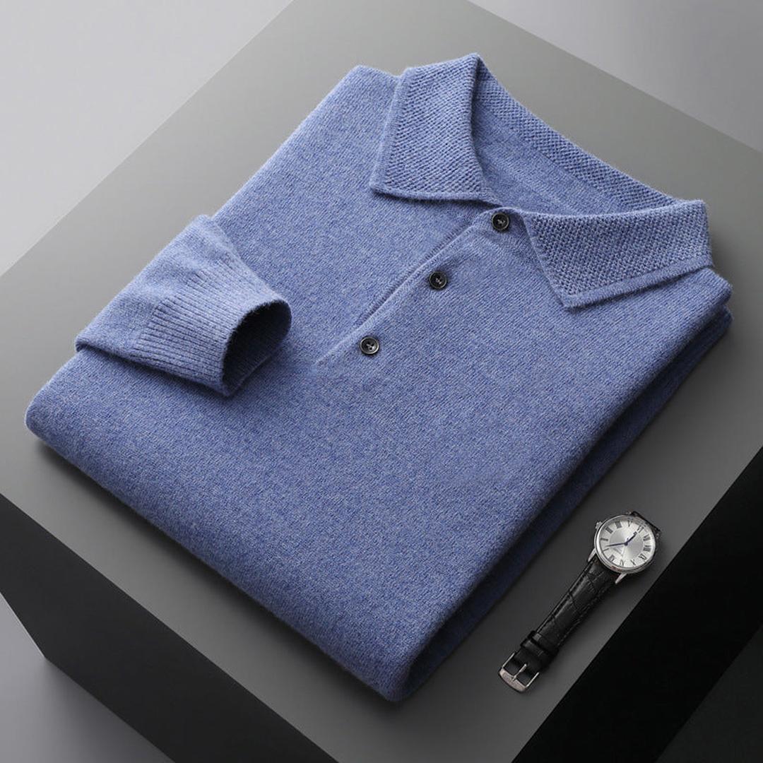 Męski Kaszmirowy Sweter – Stylowy – widok produktu 3 | Ionotix