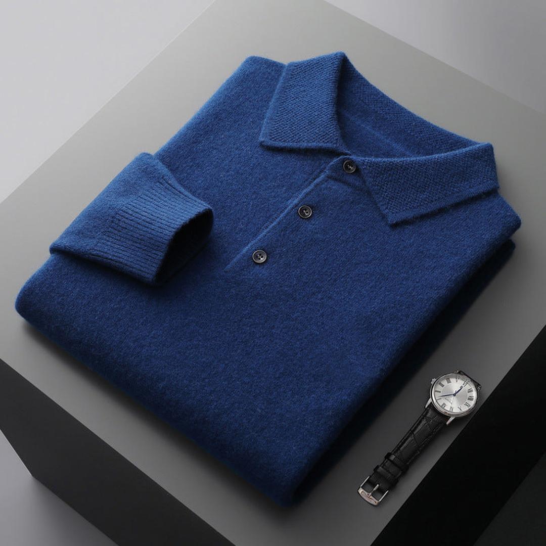 Męski Kaszmirowy Sweter – Stylowy – widok produktu 4 | Ionotix