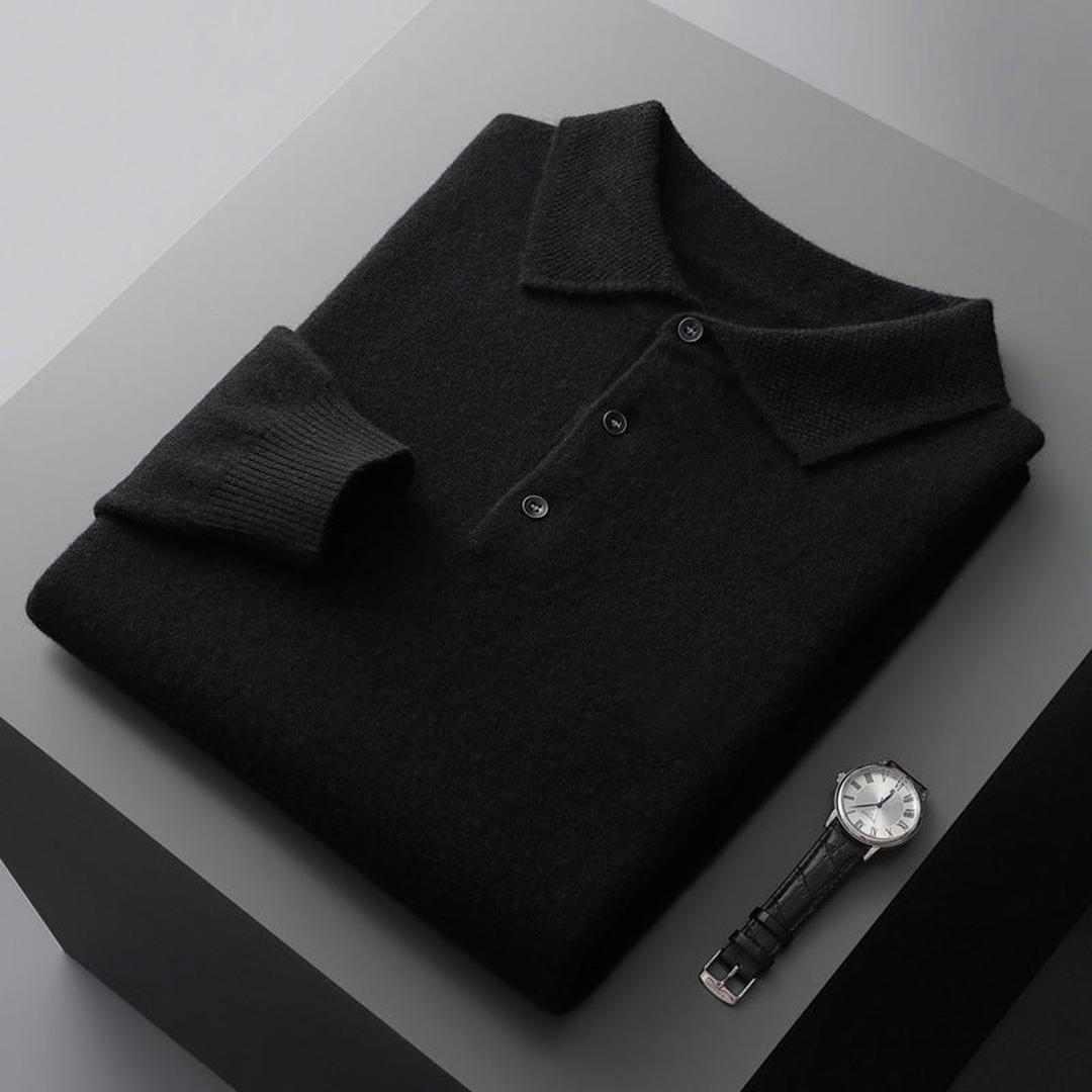 Męski Kaszmirowy Sweter – Stylowy – widok produktu 5 | Ionotix