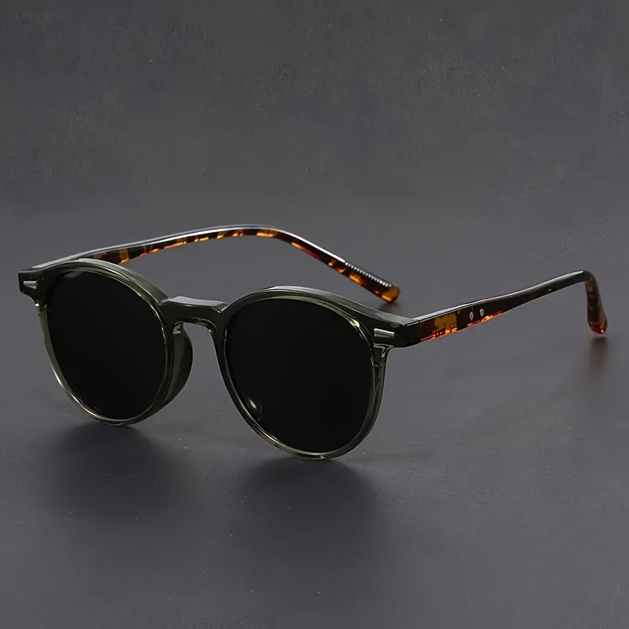 Męskie okulary przeciwsłoneczne – lekka oprawka retro – widok produktu 2 | Ionotix