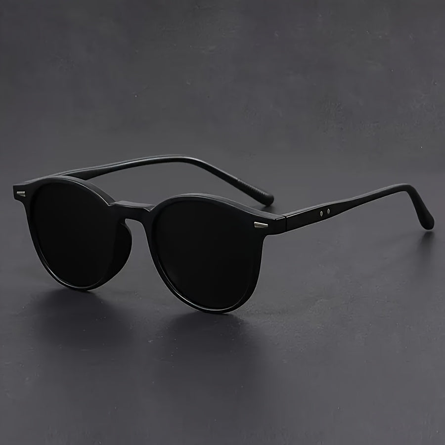 Męskie okulary przeciwsłoneczne – lekka oprawka retro – widok produktu 4 | Ionotix