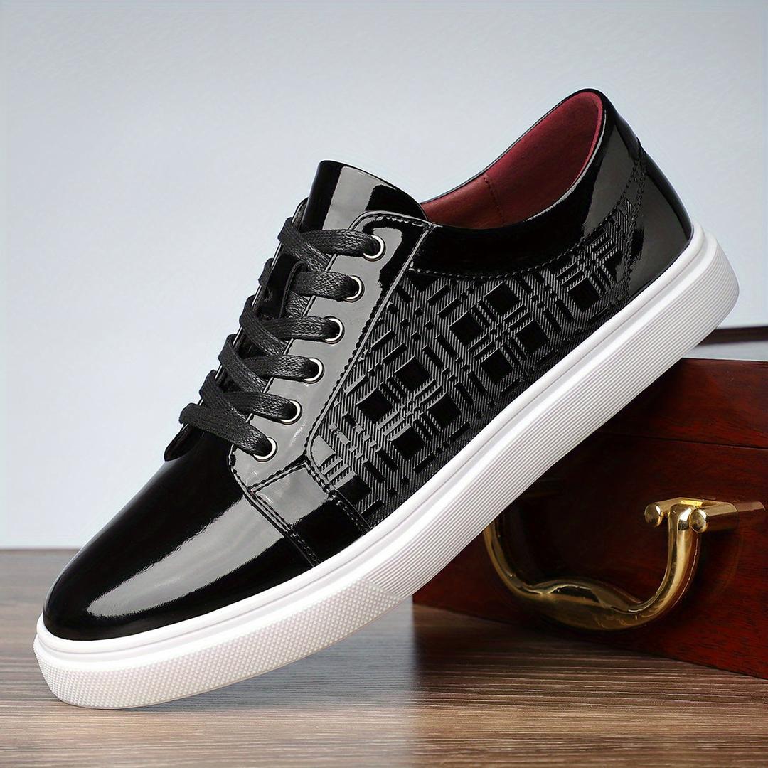 Męskie Sznurowane Letnie Sneakersy – Nowoczesne – widok produktu 1 | Ionotix