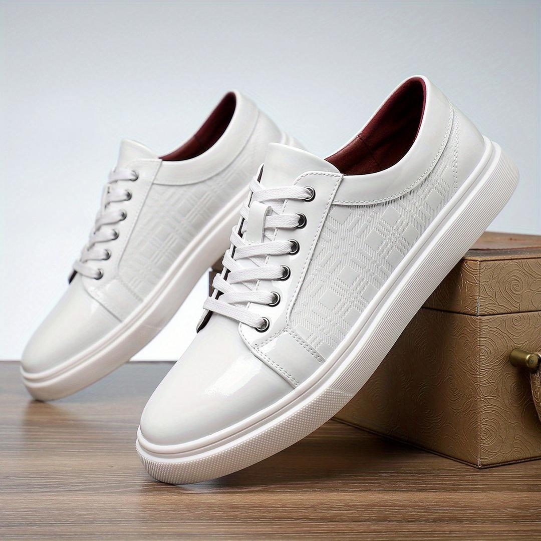 Męskie Sznurowane Letnie Sneakersy – Nowoczesne – widok produktu 2 | Ionotix