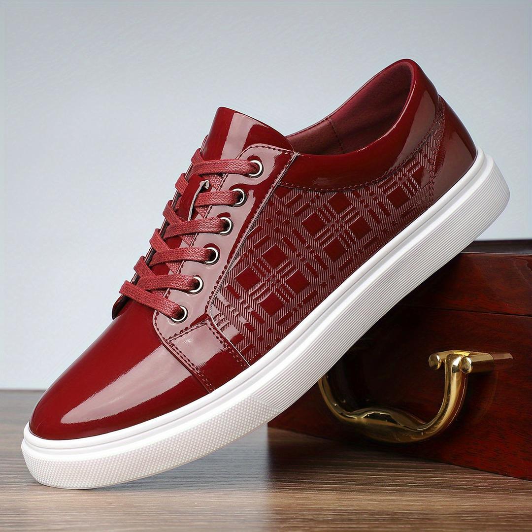 Męskie Sznurowane Letnie Sneakersy – Nowoczesne – widok produktu 3 | Ionotix