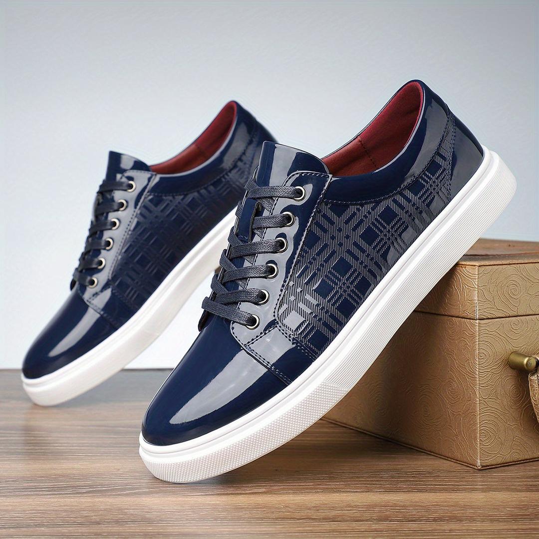 Męskie Sznurowane Letnie Sneakersy – Nowoczesne – widok produktu 4 | Ionotix