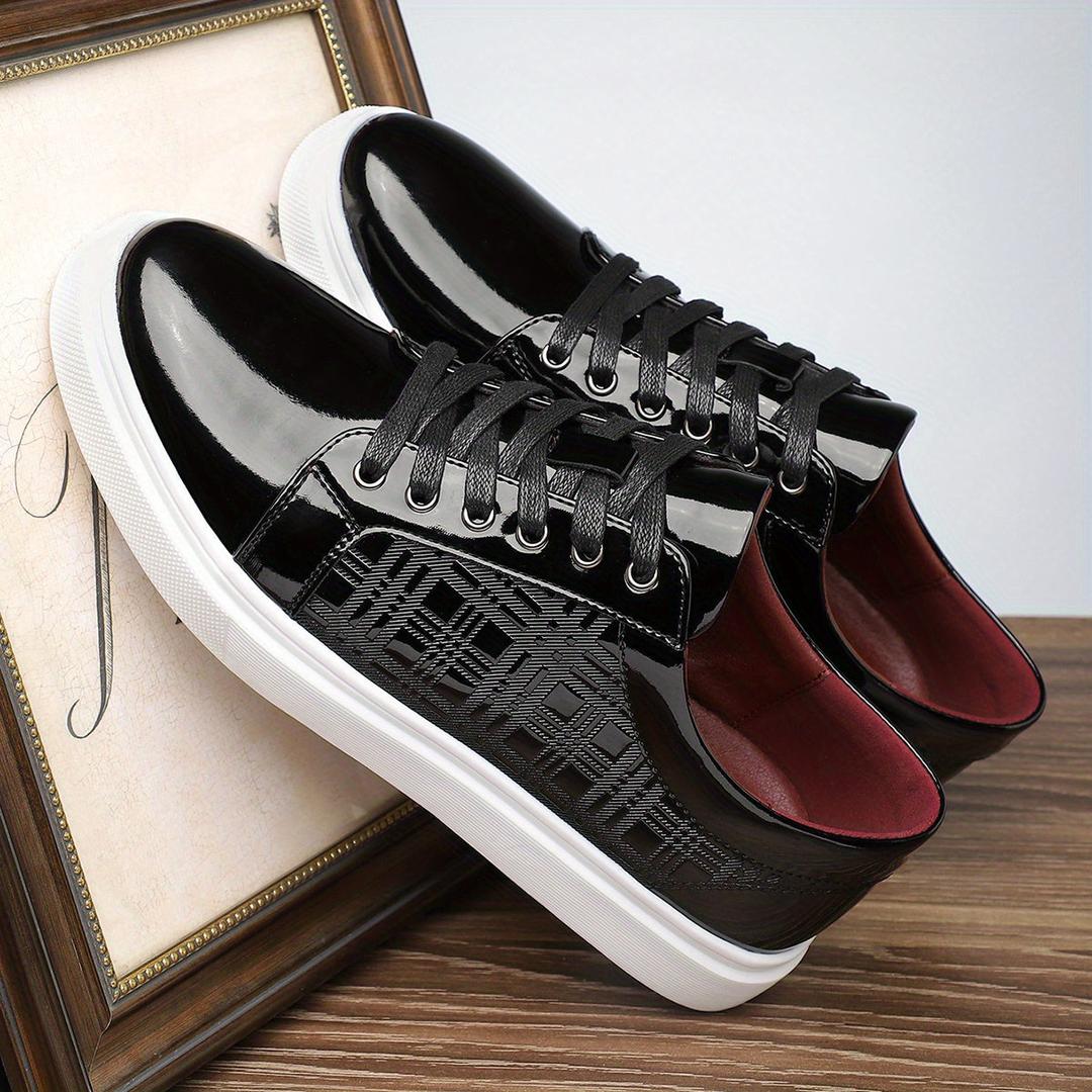 Męskie Sznurowane Letnie Sneakersy – Nowoczesne – widok produktu 9 | Ionotix