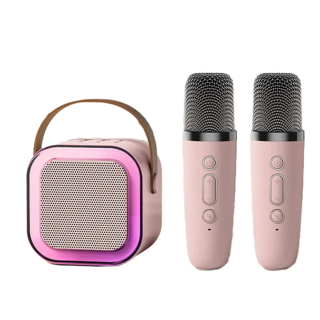 Mini zestaw karaoke z mikrofonami Bluetooth – widok produktu 4 | Ionotix
