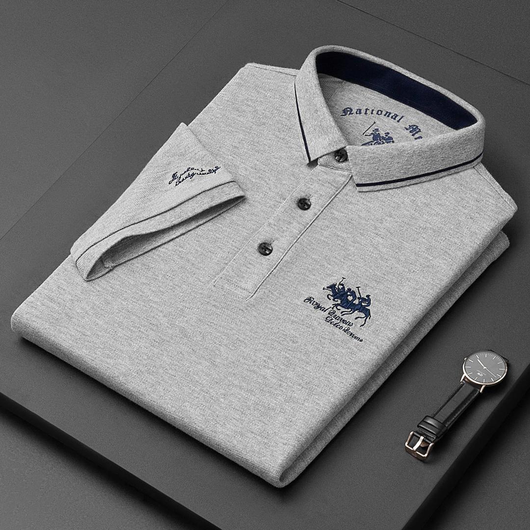 Modna męska koszulka polo – stylowy design – widok produktu 1 | Ionotix