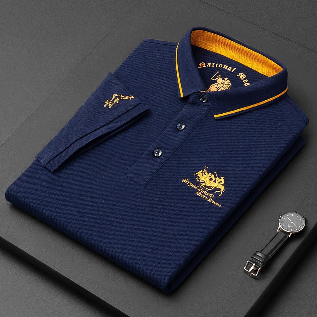 Modna męska koszulka polo – stylowy design – widok produktu 3 | Ionotix