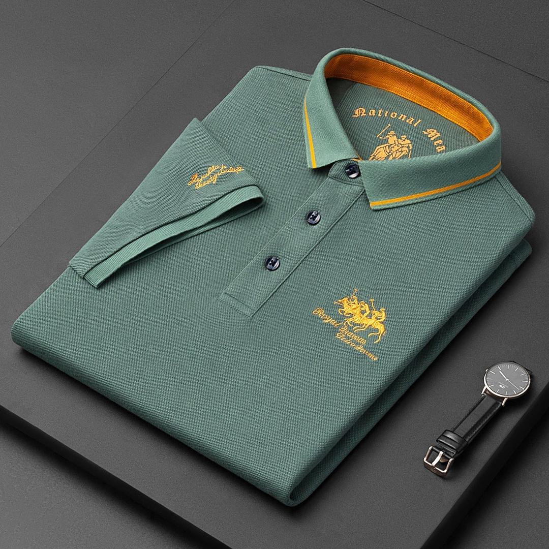 Modna męska koszulka polo – stylowy design – widok produktu 4 | Ionotix