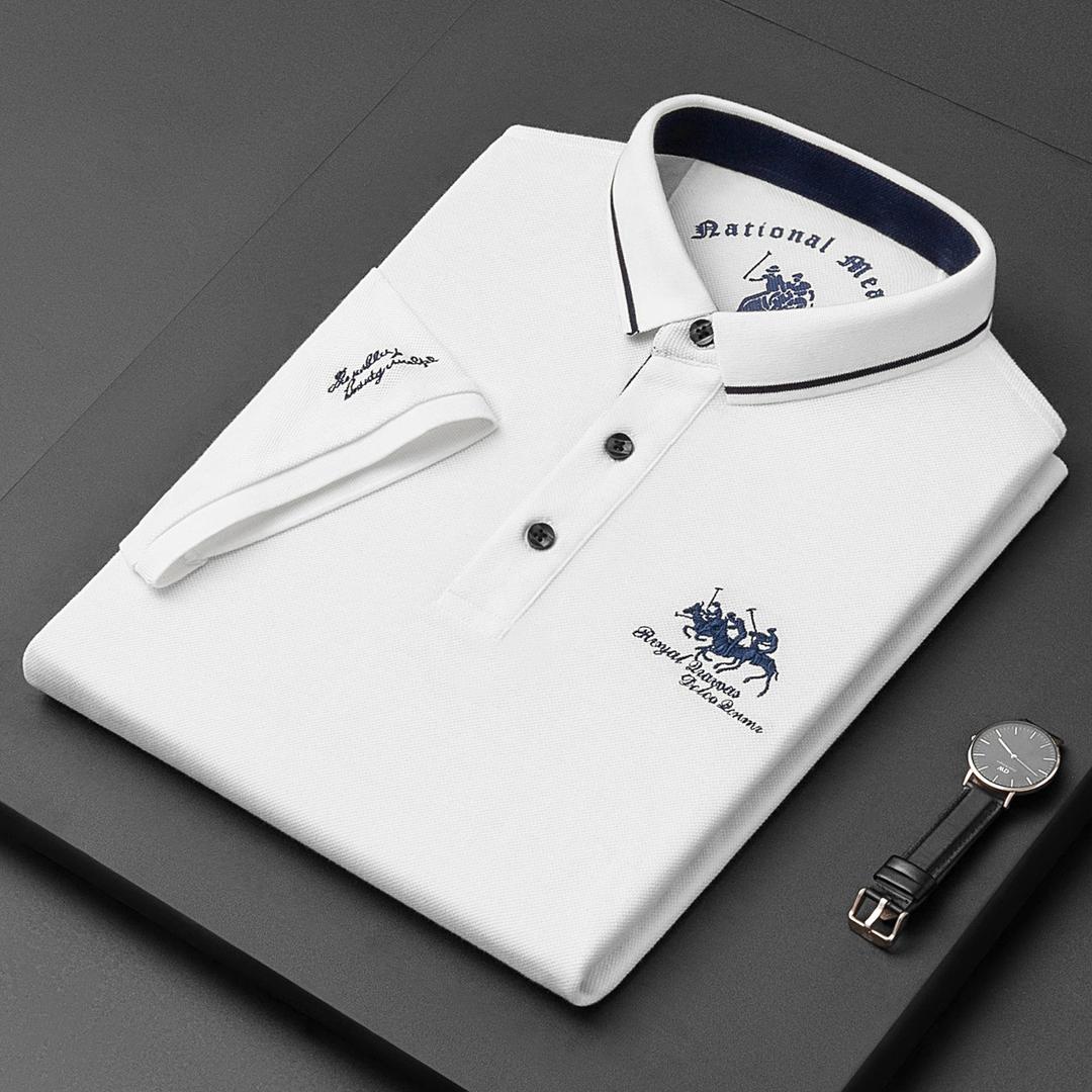 Modna męska koszulka polo – stylowy design – widok produktu 6 | Ionotix