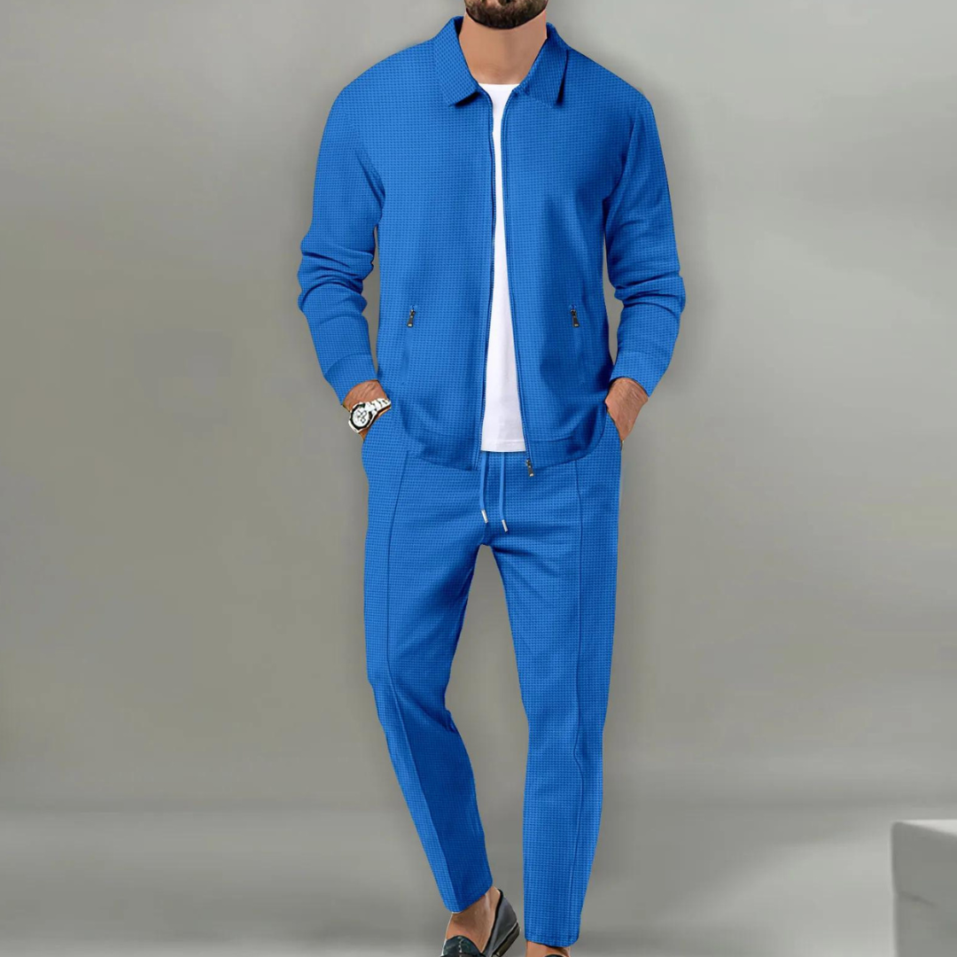 Nowoczesny męski dres na zamek – widok produktu 5 | Ionotix