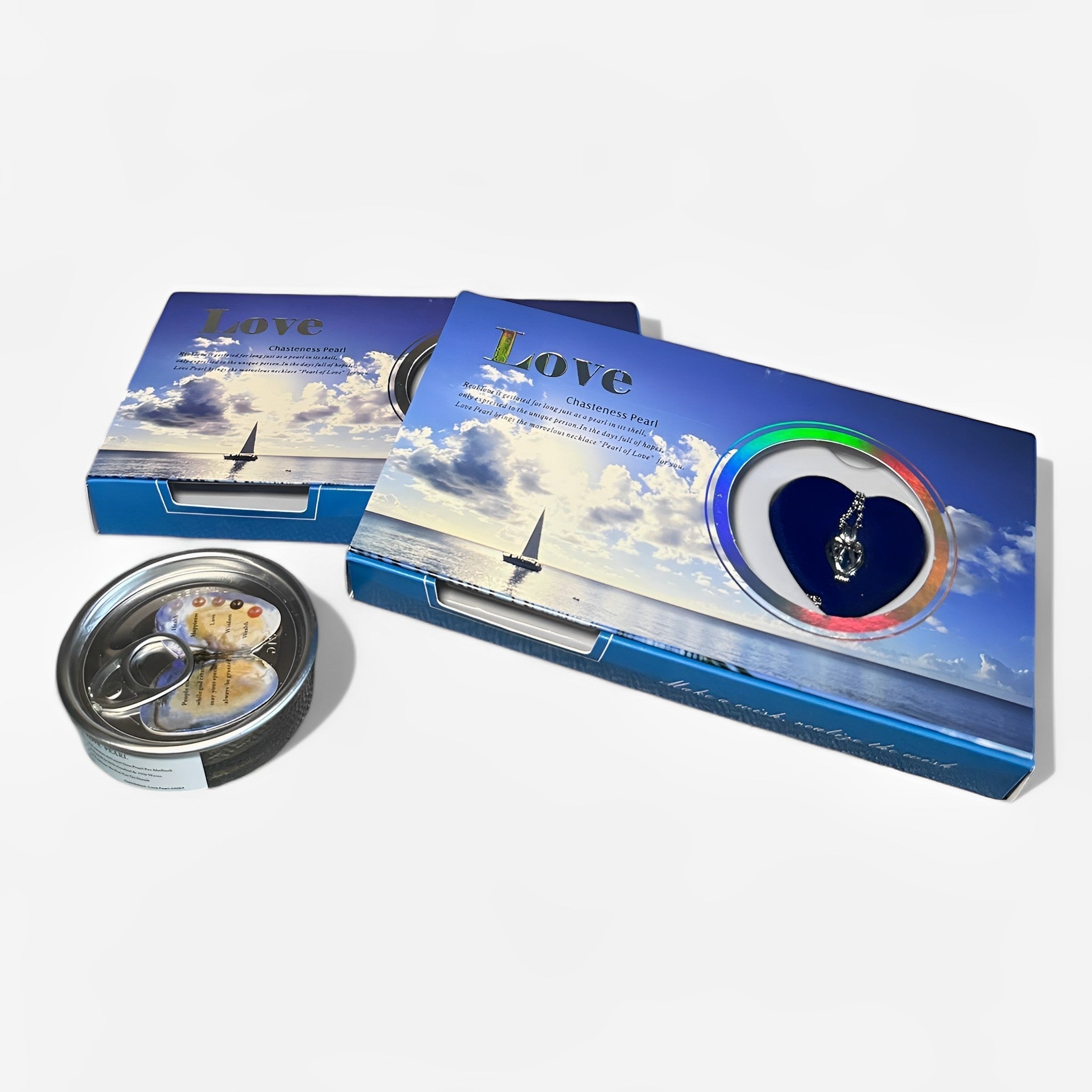 Perlivia – naszyjnik z perłą – otwórz ostrygę z życzeniem – widok produktu 3 | Ionotix