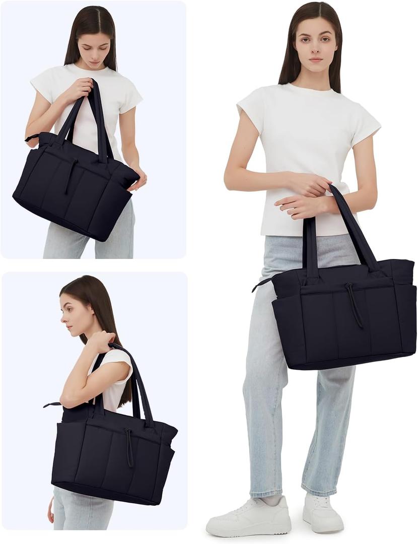 Pikowana torba puffer z uchwytem na kubek – widok produktu 16 | Ionotix