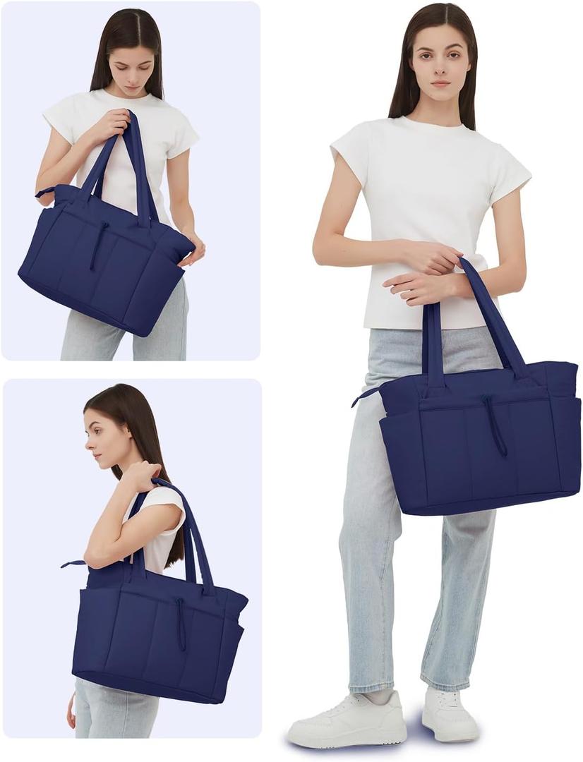 Pikowana torba puffer z uchwytem na kubek – widok produktu 22 | Ionotix