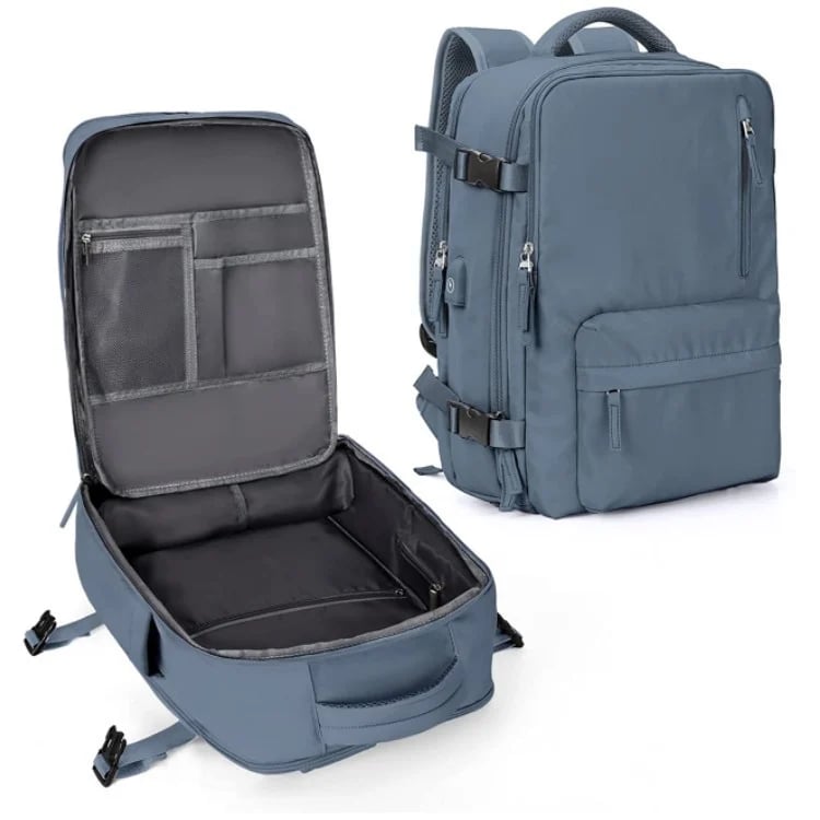 Plecario – plecak podróżny damski 35L – port USB – widok produktu 11 | Ionotix