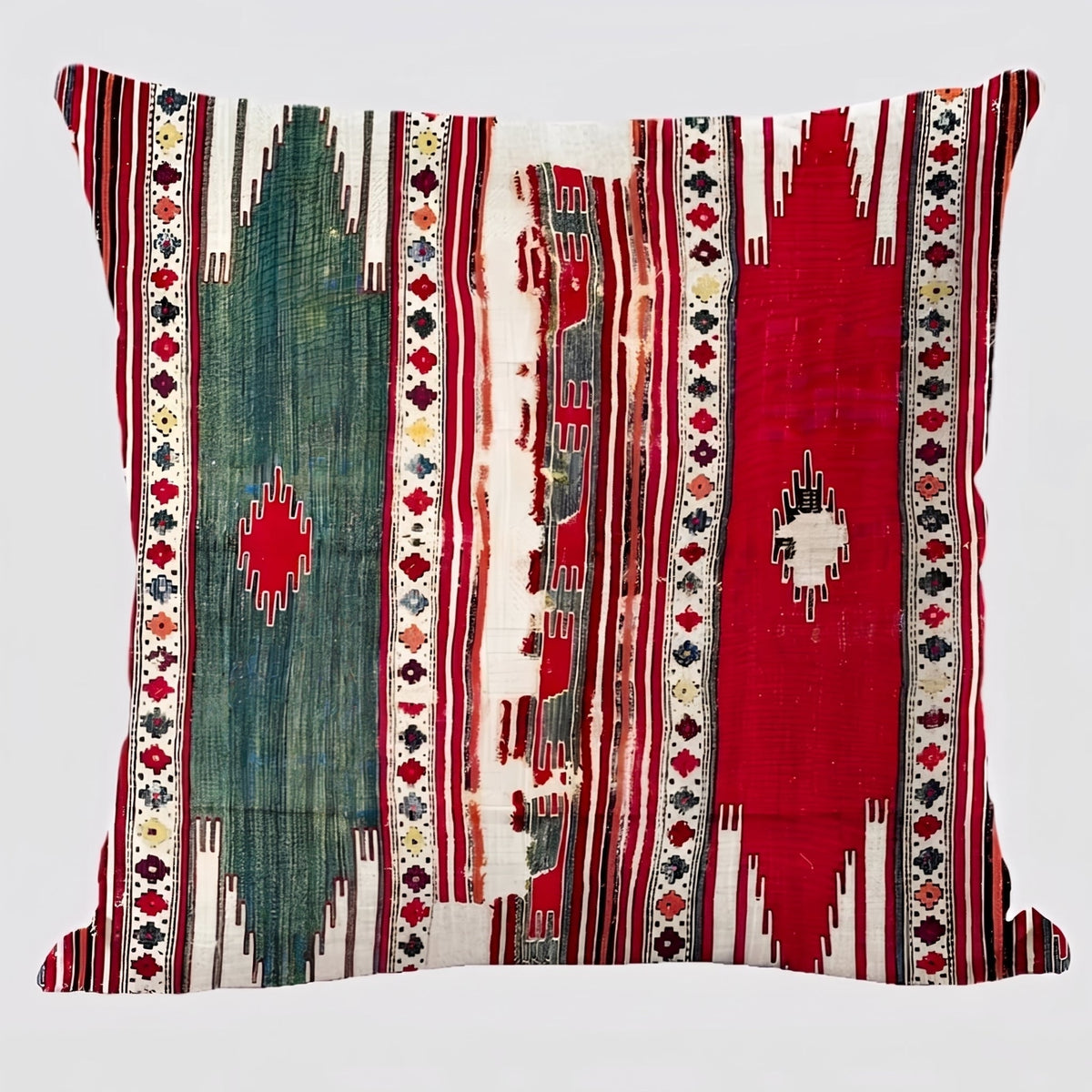Poszewka na poduszkę kilim - geometryczny wzór etno – widok produktu 6 | Ionotix