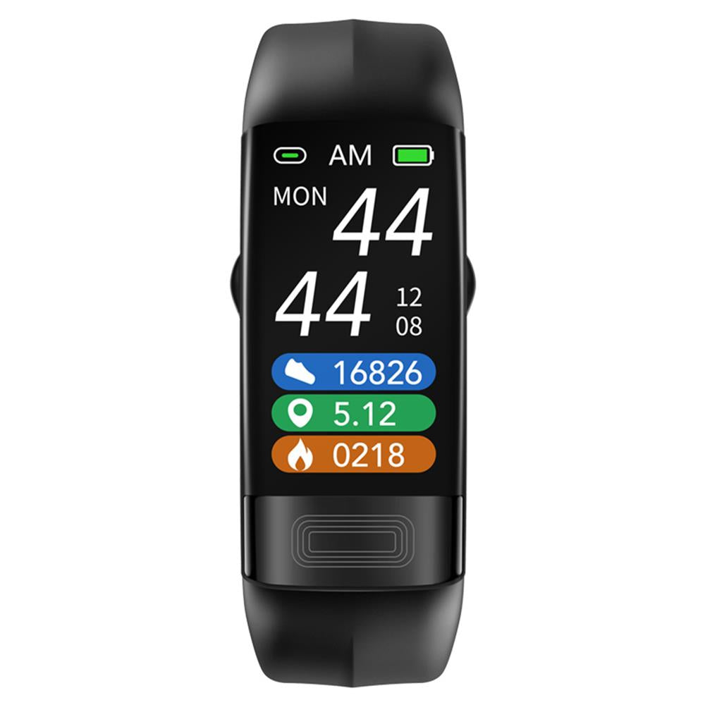 Smartwatch zdrowotny Pulsenia z silikonowym paskiem na nadgarstku