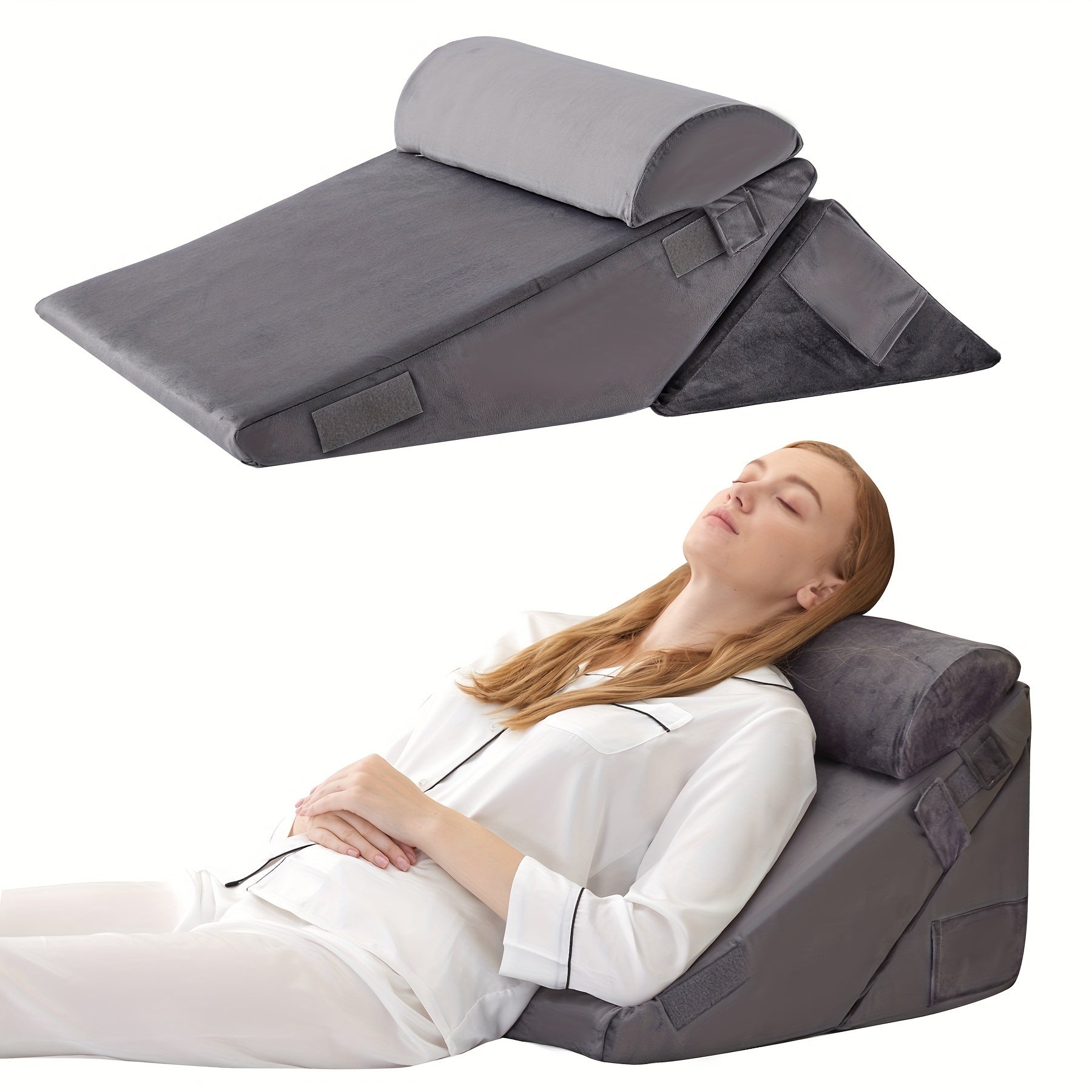 RelaxPlus – regulowana poduszka klinowa 7 w 1 – widok produktu 7 | Ionotix
