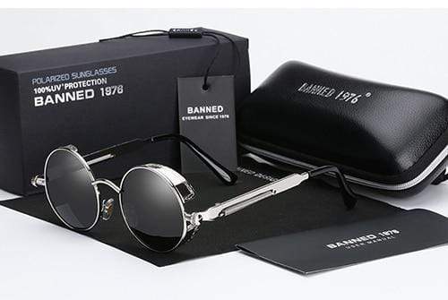 Retrano – okulary przeciwsłoneczne retro – UV400 – widok produktu 3 | Ionotix