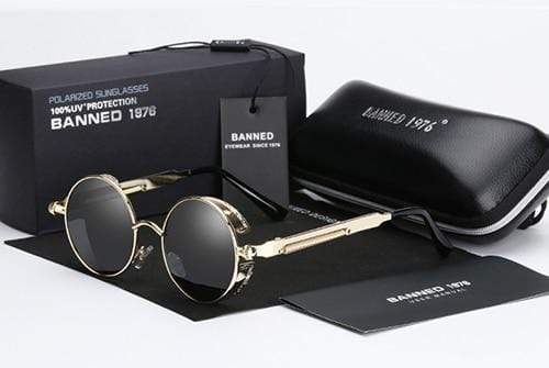 Retrano – okulary przeciwsłoneczne retro – UV400 – widok produktu 4 | Ionotix