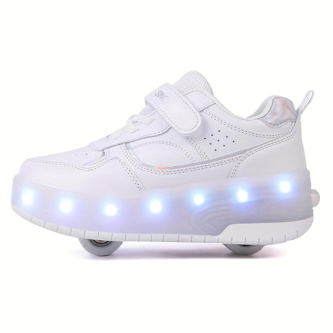 Rolki dziecięce świecące z LED sznurowadłami – widok produktu 11 | Ionotix