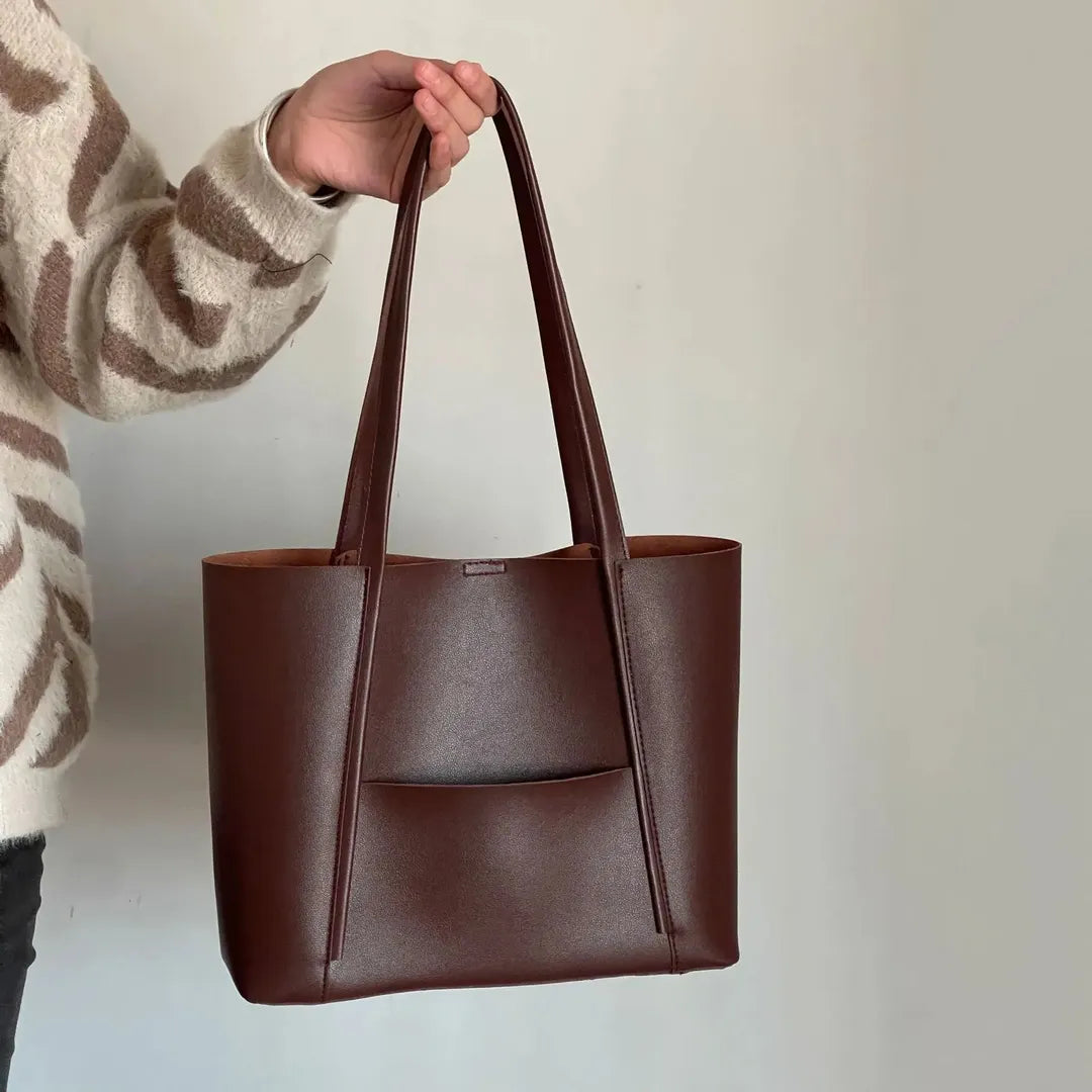 Skórzana damska torba – casualowy styl – widok produktu 4 | Ionotix