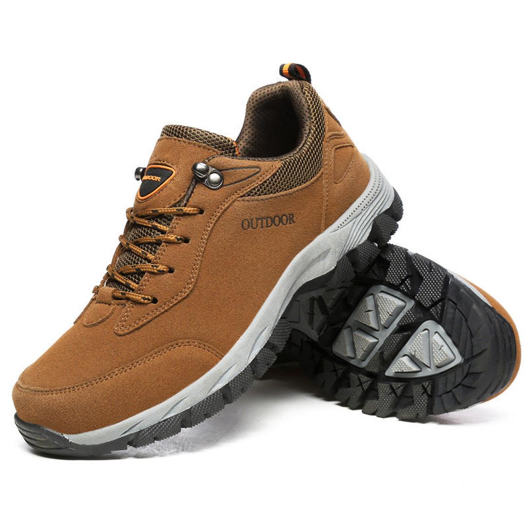 Skórzane Buty Trekkingowe Sznurowane – Buty Outdoorowe – widok produktu 5 | Ionotix