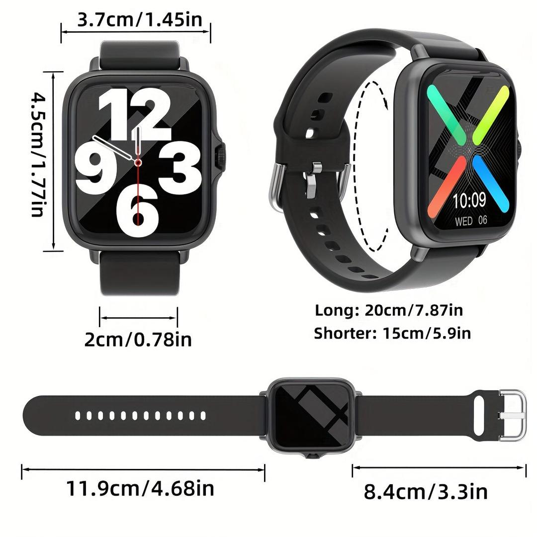 Smartwatch funkcje aktywności powiadomienia – widok produktu 6 | Ionotix