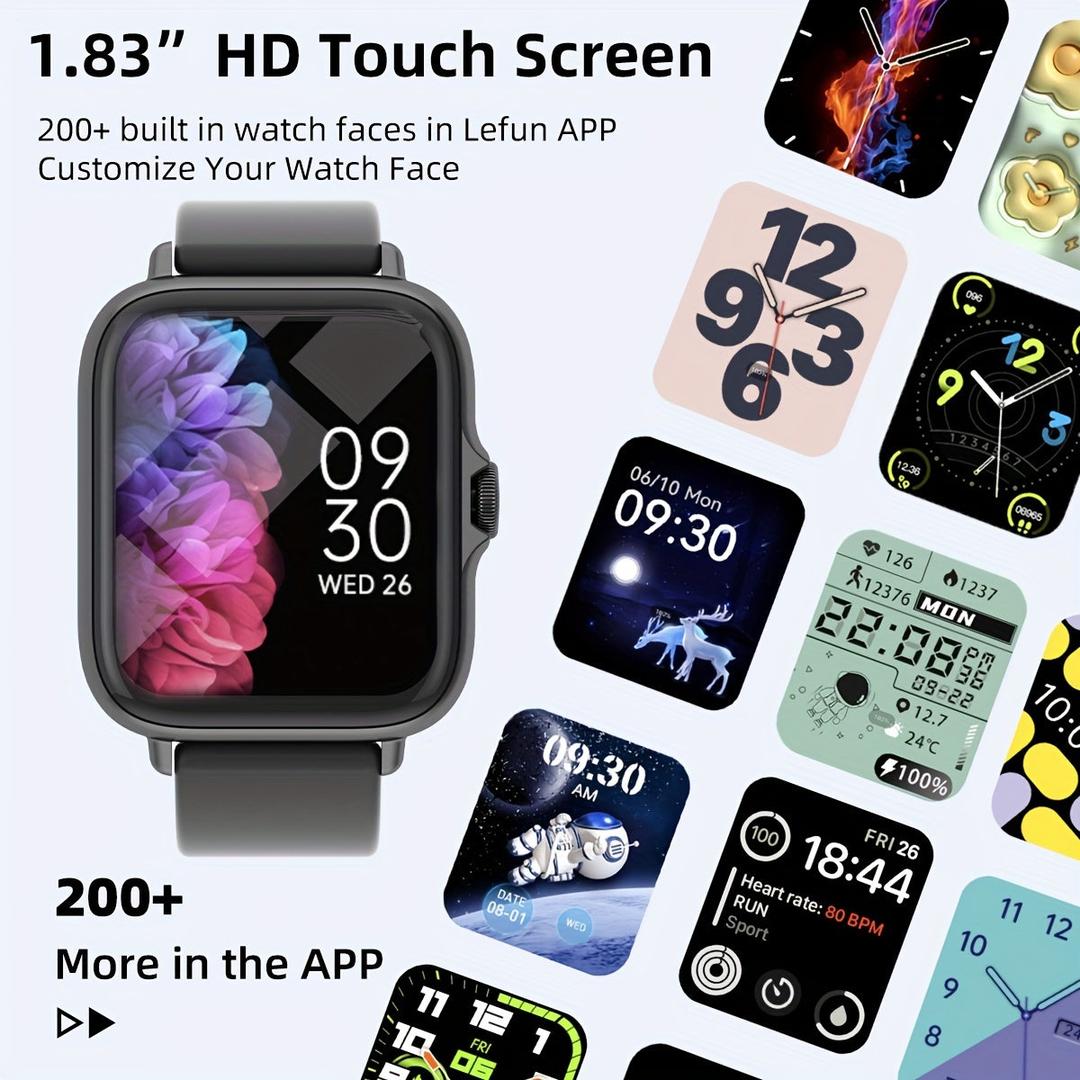 Smartwatch funkcje aktywności powiadomienia – widok produktu 16 | Ionotix