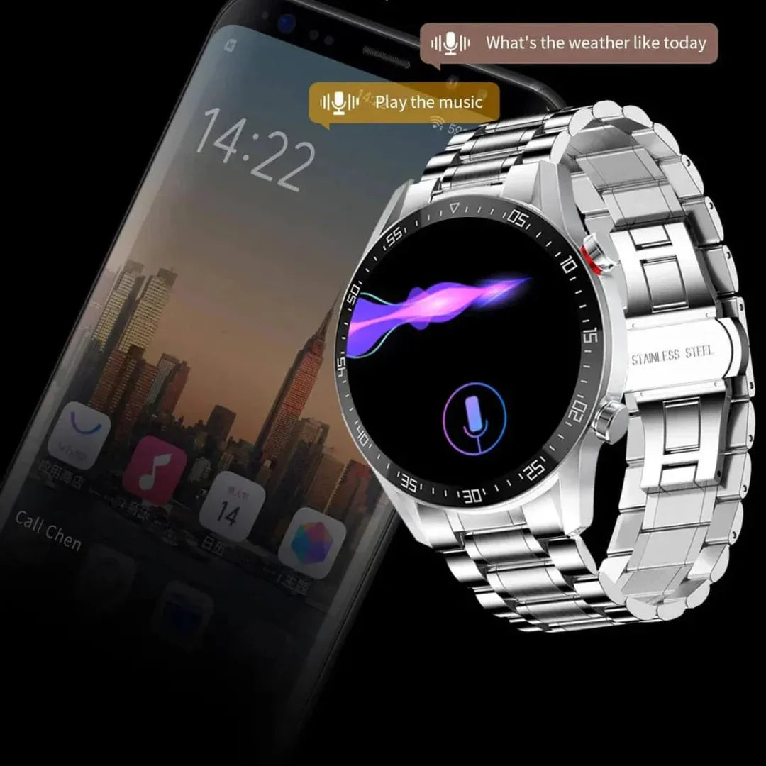 Smartwatch męski funkcje aktywności – widok produktu 9 | Ionotix