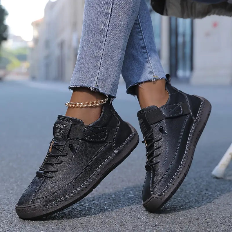 Sneakersy damskie skórzane wsuwane – widok produktu 3 | Ionotix