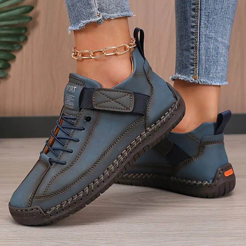 Sneakersy damskie skórzane wsuwane – widok produktu 4 | Ionotix