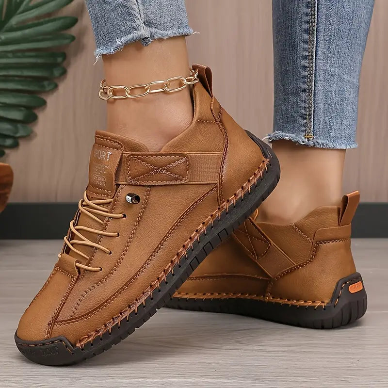 Sneakersy damskie skórzane wsuwane – widok produktu 5 | Ionotix