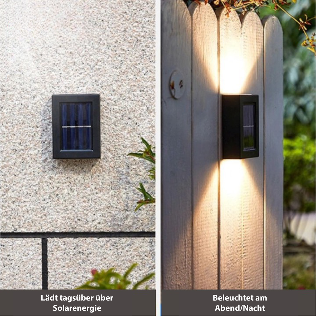 Solarna lampa ogrodowa LED – zestaw bezprzewodowy – widok produktu 2 | Ionotix