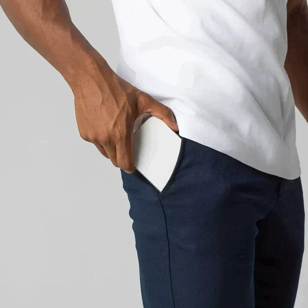 Spodnie chino męskie slim fit - cztery kolory do wyboru – widok produktu 8 | Ionotix