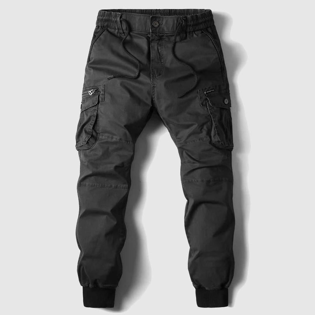 Spodnie jogger cargo o dopasowanym kroju – widok produktu 5 | Ionotix