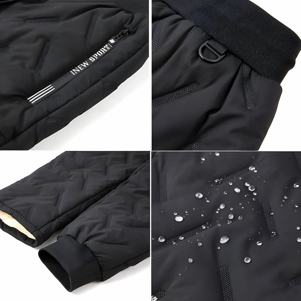 Spodnie termiczne damskie z polarem sherpa – widok produktu 7 | Ionotix