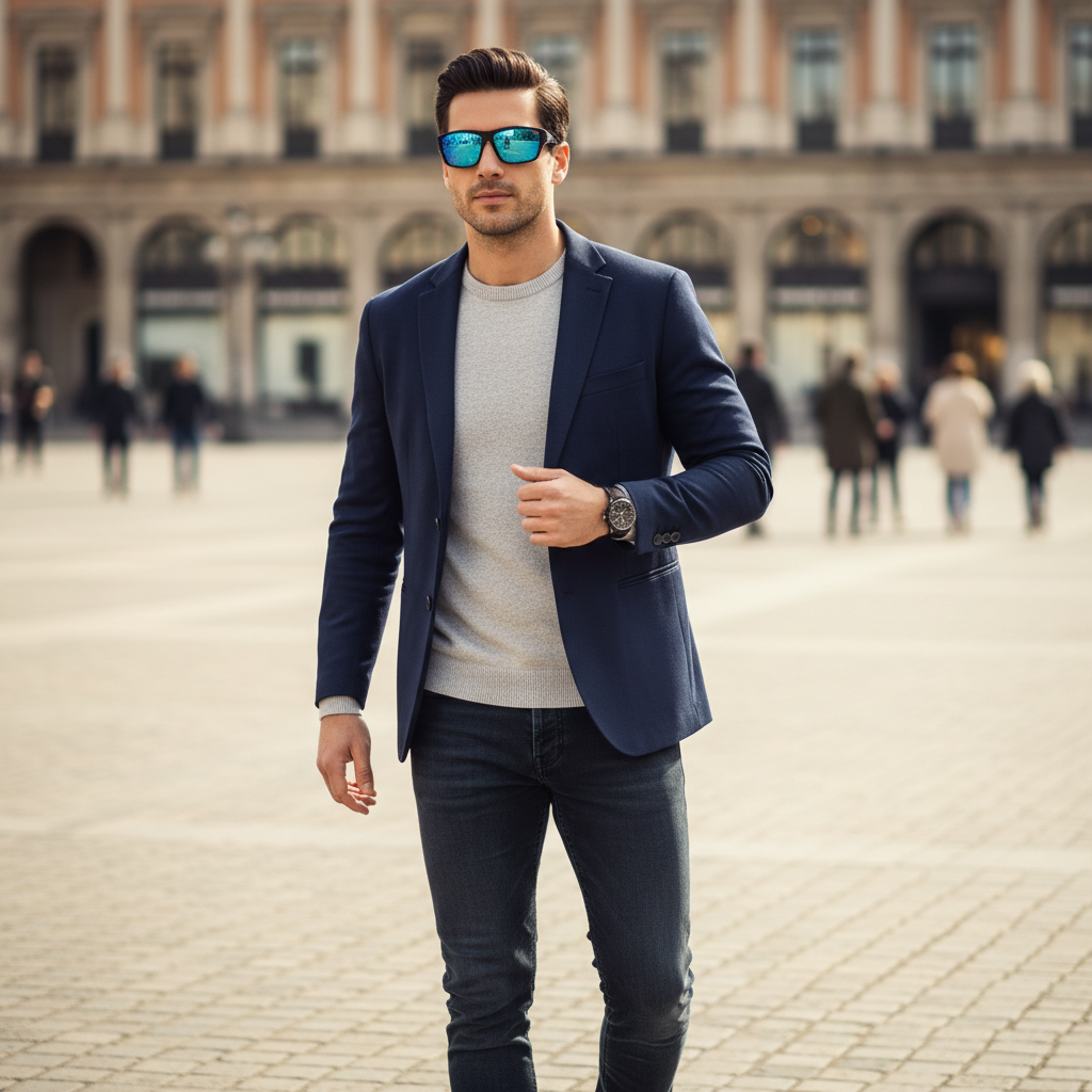 Sportowe okulary przeciwsłoneczne z polaryzacją i filtrem UV400 - widok produktu 2 | Ionotix