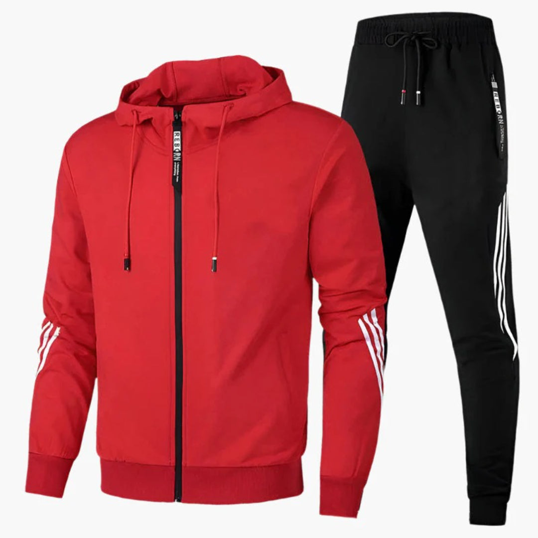 Sportowy dres dwuczęściowy z kapturem – widok produktu 6 | Ionotix